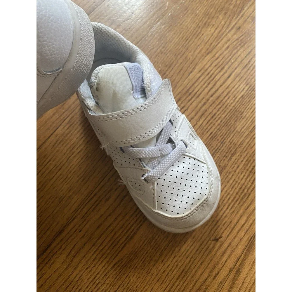 GUC! Nike Air Force 1 Low Toddler Sneakers DH2926-111 Triple All White Size 6C